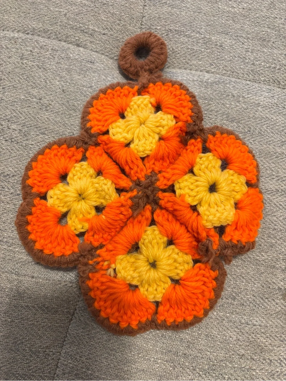 Vintage Crochet Handmade Hot Pads Estate Find